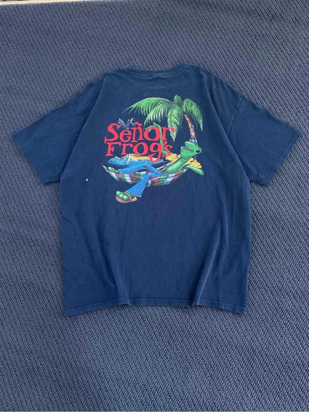 Vintage Señor Frog Tropical Tee Shirt